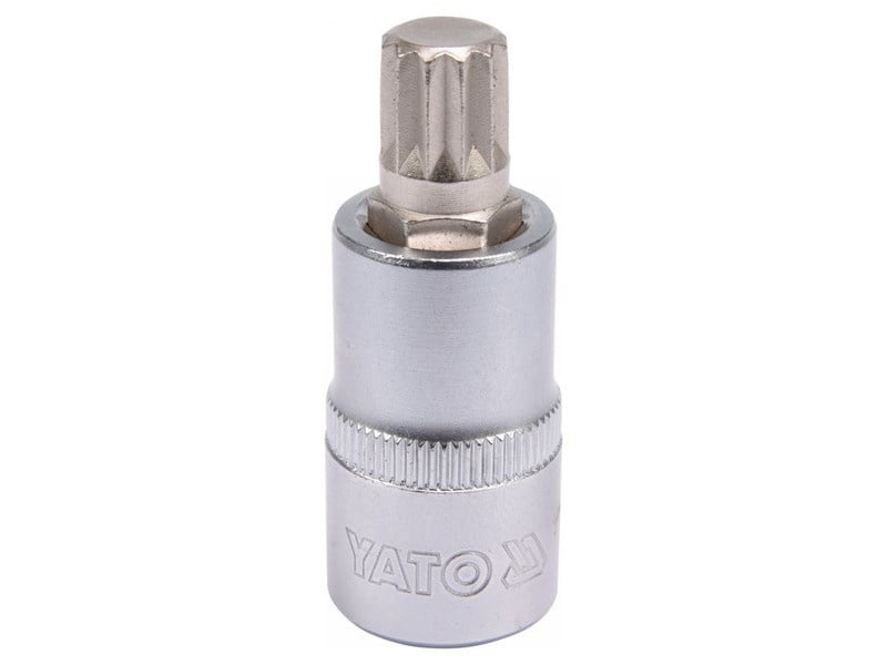 YATO Bit cheie tubulară Spline 1/2" M12 CrV