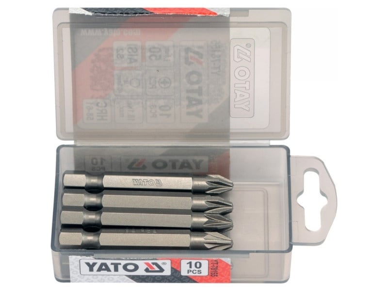 YATO Bithegy PZ2 x 50 mm (10 buc) - 1 | YEO