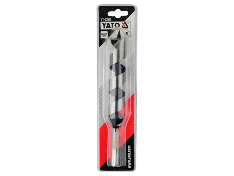 YATO Burghiu pentru lemn 30 x 230 mm Hex - 2 | YEO