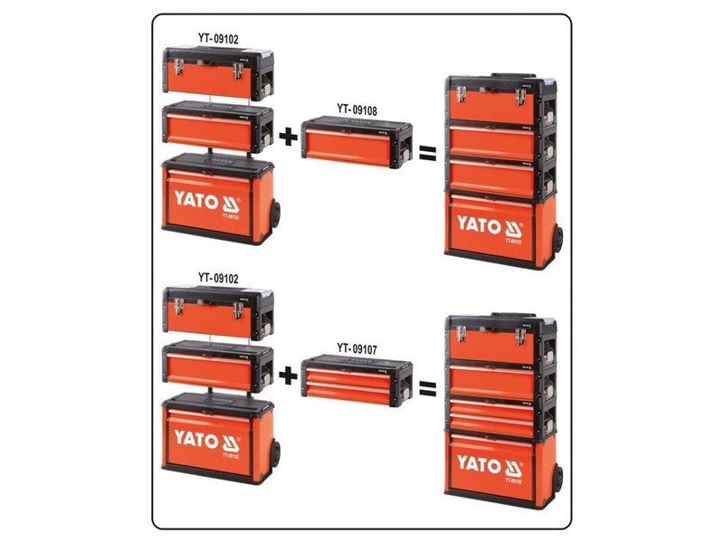 YATO Cărucior modular pentru scule - 2 | YEO