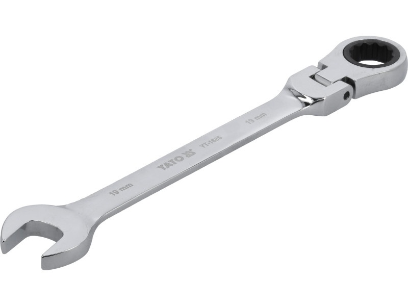 YATO Cheie cu clichet stea cu clichet 19 mm / 245 mm 72T CrV - 2 | YEO