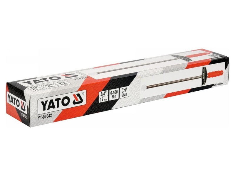 YATO Cheie dinamometrică 3/4" 0-500 Nm CrV - 2 | YEO