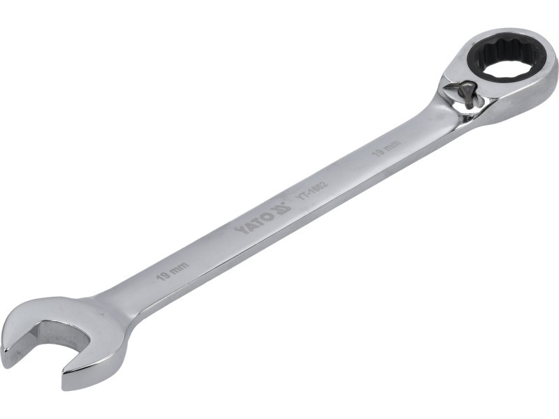 YATO Cheie stea cu clichet 19 mm / 245 mm 72T CrV - 2 | YEO