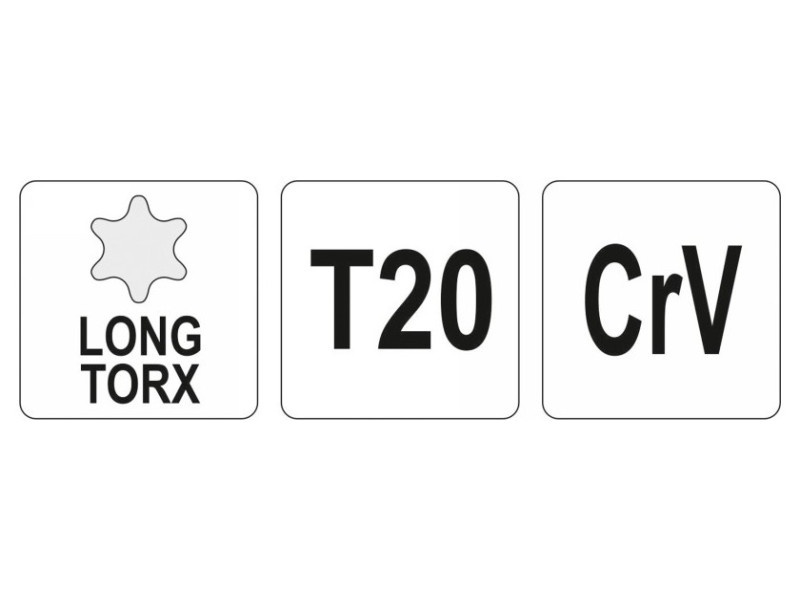 YATO Cheie Torx T20 lungă - 1 | YEO