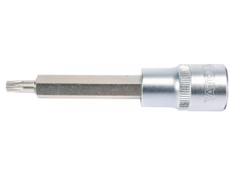 YATO cheie tubulară cu bit lung Torx 1/2" T30 CrV - 1 | YEO