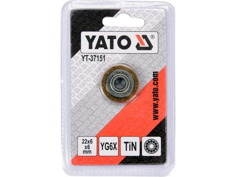 YATO Disc de tăiat gresie 22 x 6 x 6 mm Acoperire TiN - 1 | YEO