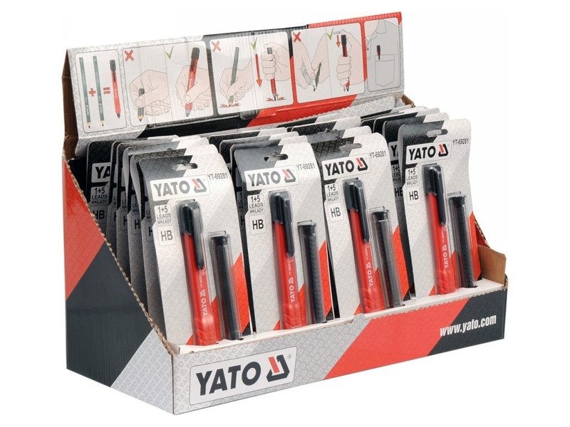 YATO Foarfece de tâmplărie cu încărcare + inserții 5pcs - 2 | YEO