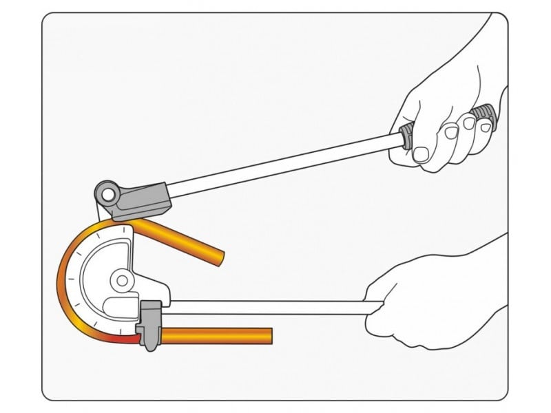 YATO Îndoitor manual de țevi 15 mm (9/32") - 2 | YEO