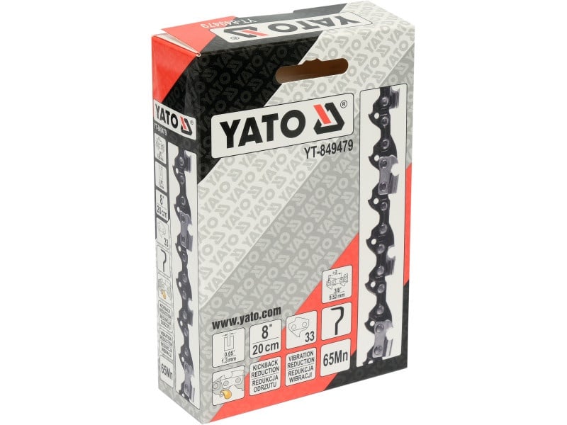 YATO Lanț de drujbă 8" 3/8" 1,3 mm 33 sts - 2 | YEO