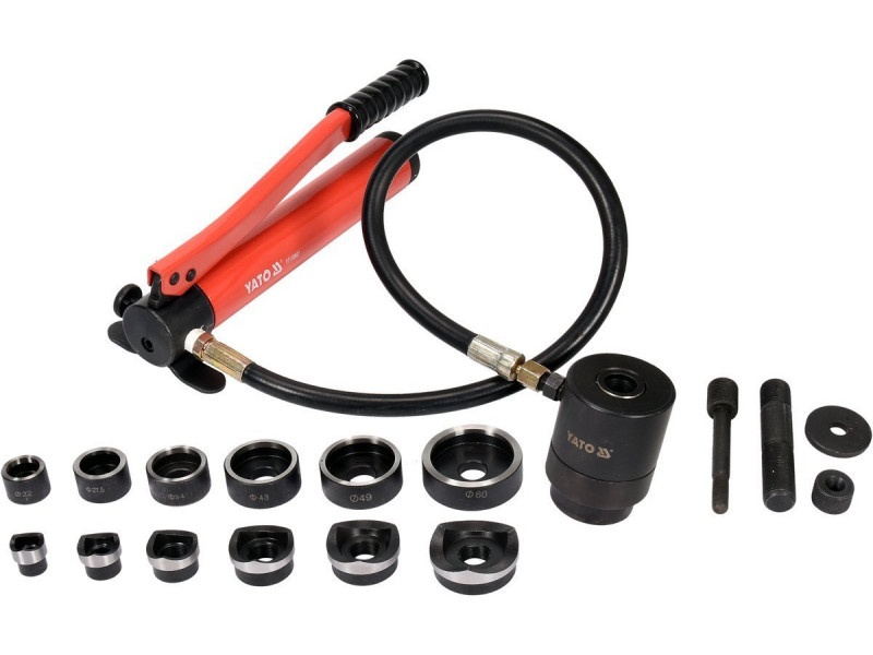 YATO Perforator hidraulic pentru plăci 22 - 60 mm - 2 | YEO