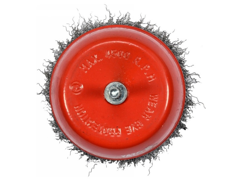 YATO Perie pentru vase de robinet 100 mm inox - 1 | YEO