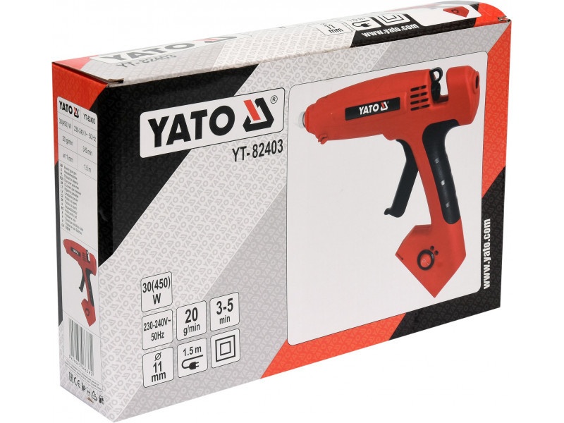 YATO Pistol de lipit 11 mm 450 W - 2 | YEO