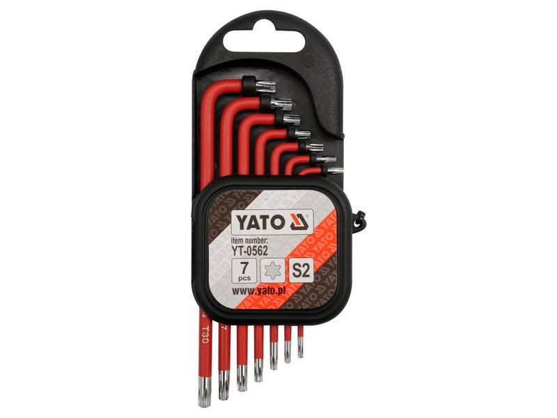 YATO Set de chei Torx 7 piese T9-T30 S2