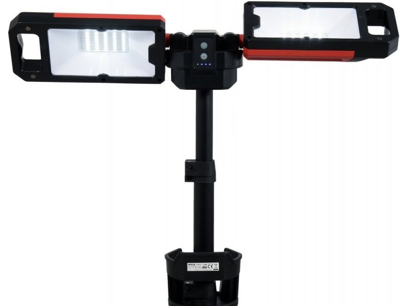 YATO Tripod LED reîncărcabil Dublu Spotlight 5000 lumen - 1 | YEO