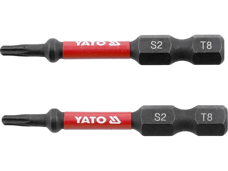 YATO Vârf bit de impact T8 x 50 mm (2 buc)