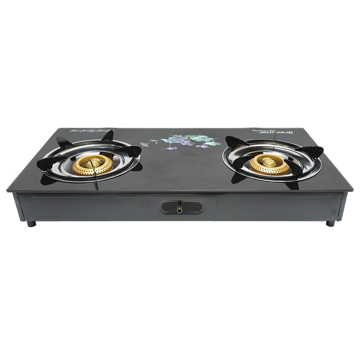 Aragaz, plita cu 2 arzatoare din fonta 2.5KW, sticla securizata 700x380x94mm, Cod: BK78953, Brand: BRECKNER GERMANY - 3 | YEO