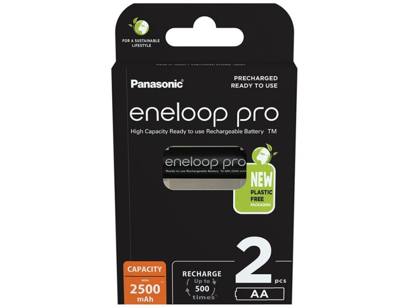 Baterie ENELOOP PRO AA/pencil 1.2 V 2500 mAh (2 buc)