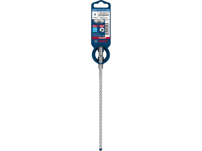 BOSCH EXPERT 7X Burghiu pentru piatră 6 x 215/150 mm cu patru tăișuri SDS-Plus - 1 | YEO