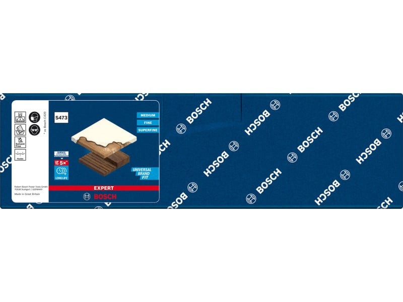 BOSCH EXPERT Burete de șlefuit 98 x 120 x 13 mm P240 - 1 | YEO