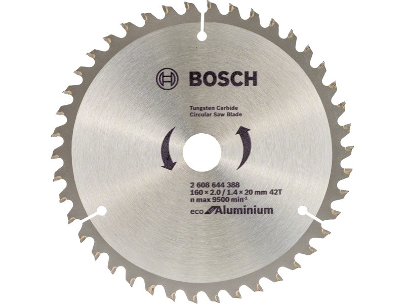 BOSCH Lamă de ferăstrău pentru aluminiu 160 x 20 x 2,0 mm / 42T