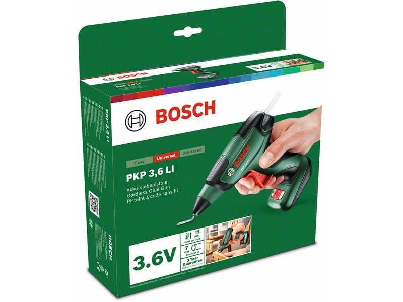 BOSCH Pistol de lipit fără fir PKP 3,6 LI