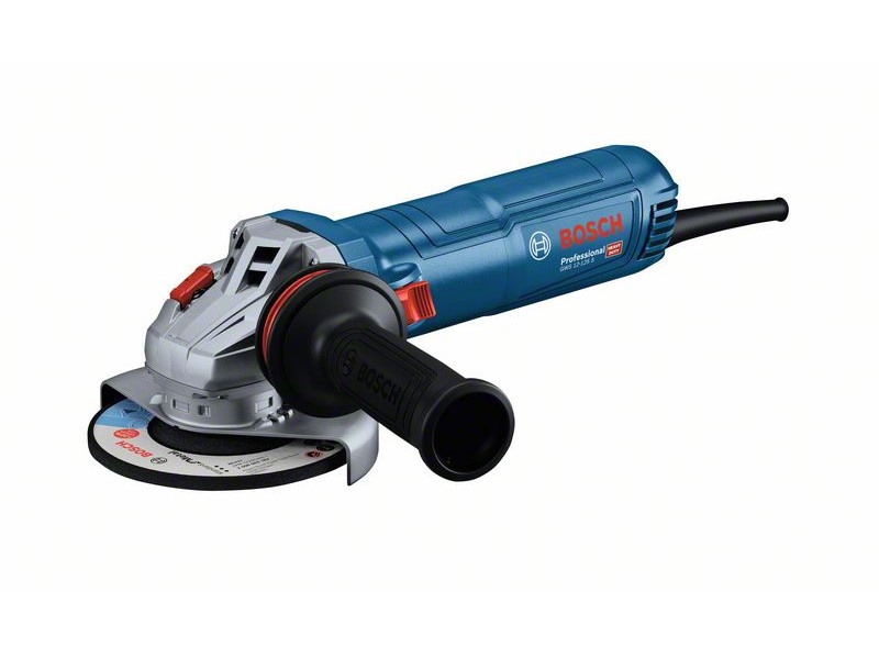 BOSCH Polizor unghiular 125 mm GWS 12-125 S cu control al vitezei, clemă blocabilă / 1200 W