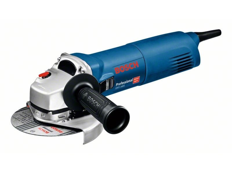 BOSCH Polizor unghiular 125 mm GWS 1400 pornire ușoară, în cutie de carton / 1400 W