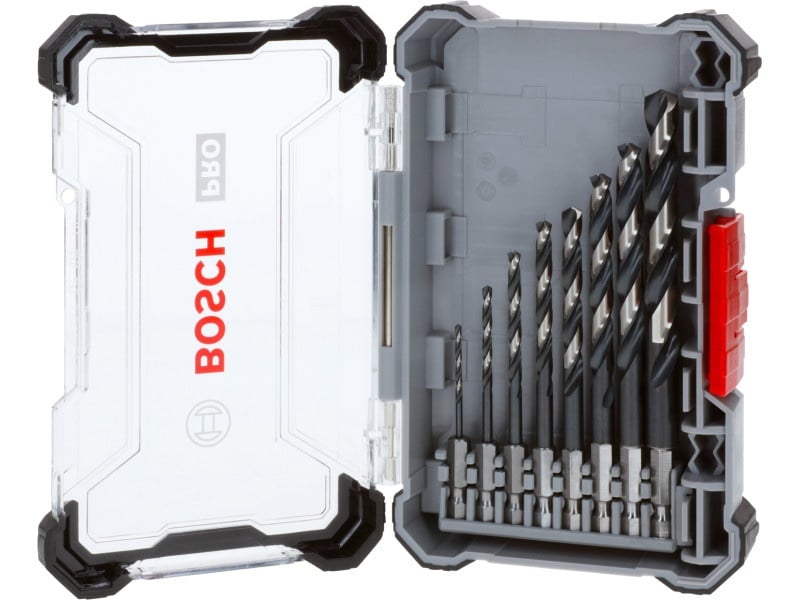 BOSCH PRO Auger set 8 piese 2,0 - 10 mm HSS-G suport bit