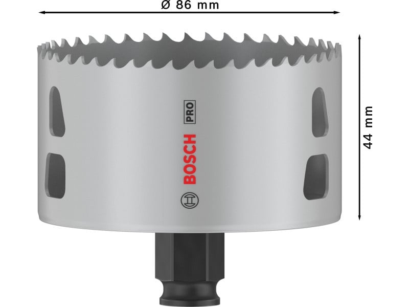 BOSCH PRO Cutter circular 86 mm (8% cobalt) PC PLUS Multi Material - 2 | YEO