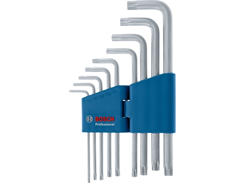 BOSCH Set de chei Torx 9 piese T10-T50 S2 - 1 | YEO