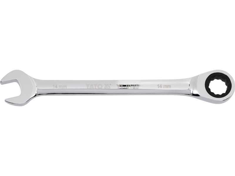 Cheie cu clichet YATO Star 14 mm / 190 mm 72T CrV - 3 | YEO