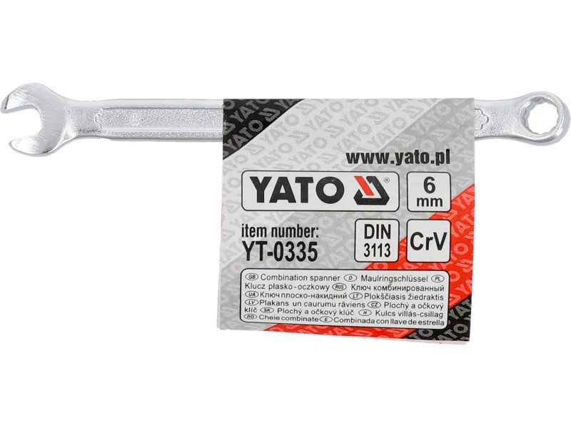 Cheie stelară YATO 6 mm / 110 mm CrV - 3 | YEO