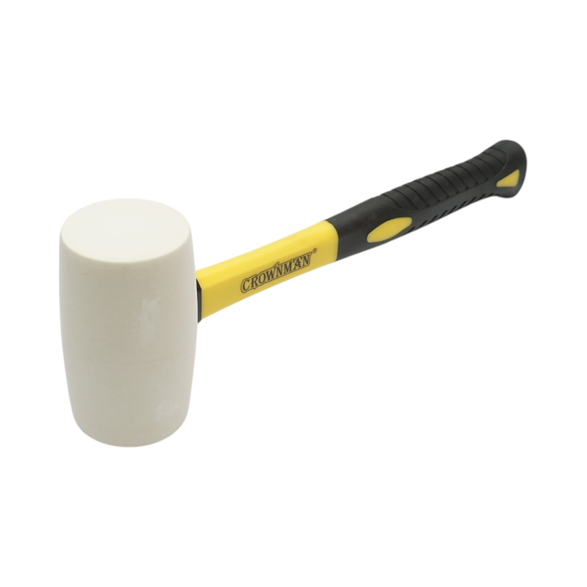 Ciocan de cauciuc 680g cu maner din fibra de sticla , Cod: DISUF20, Crownman - 1 | YEO