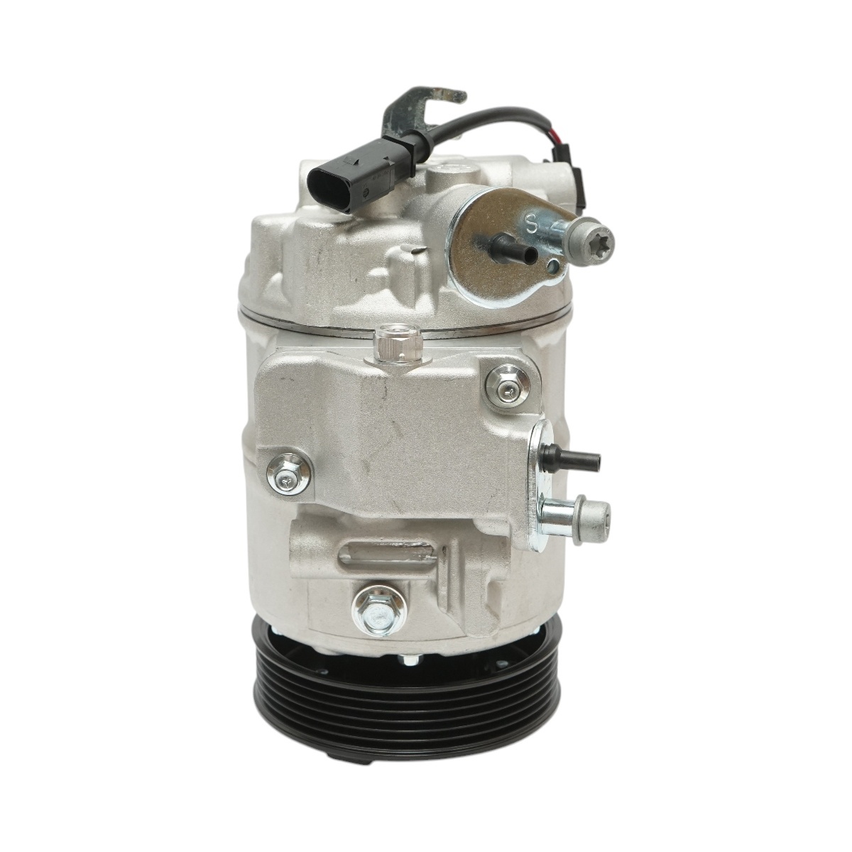 Compresor clima AC Audi A2, Seat Cordoba, Ibiza, Toledo, Skoda Fabia 1.0-2.0L cod OEM 6Q0820803J, 6SEU14C, BK76104, BRECKNER GERMANY