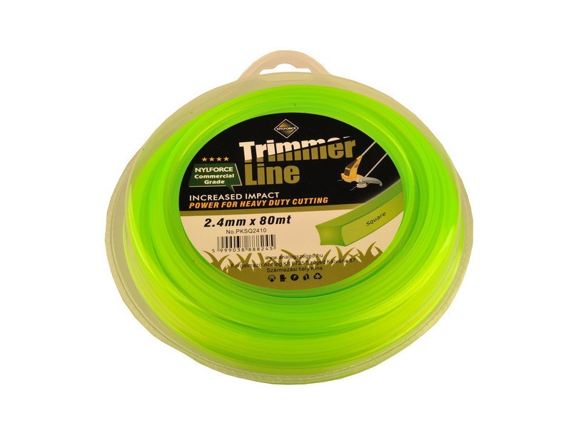 CORTEX sfoară de tuns iarba 2,4 mm x 80 m pătrat