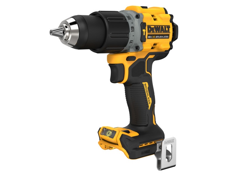 DEWALT Mașină de găurit cu acumulator 18 V fără perie de carbon 90 Nm (acumulator + fără încărcător, TSTAK) DCD805NT