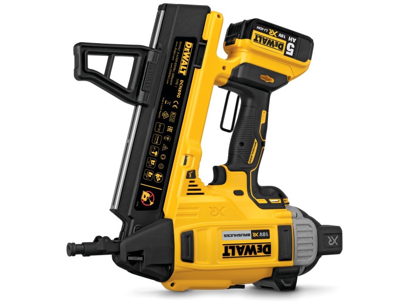 DEWALT Pistol de bătut cuie pentru beton fără fir 18 V (Baterie + încărcător neincluse) DCN890N - 2 | YEO