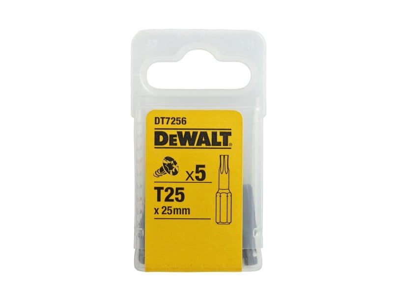 DEWALT vârf bit T25 x 25 mm (5 bucăți)