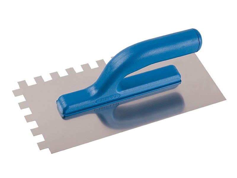FESTA fier zimțat 130 x 280 mm inox cu mâner din plastic 12 x 12 mm