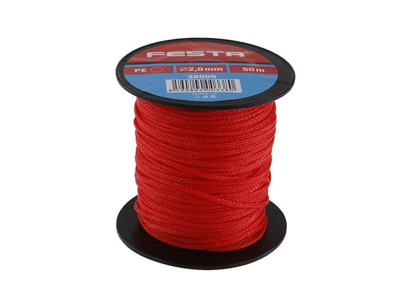 FESTA Panglica de zidărie 50 fm x 2,0 mm roșu