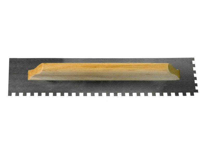Fier de glet fără dinți 120 x 500 mm Maghiară 10 x 10 mm