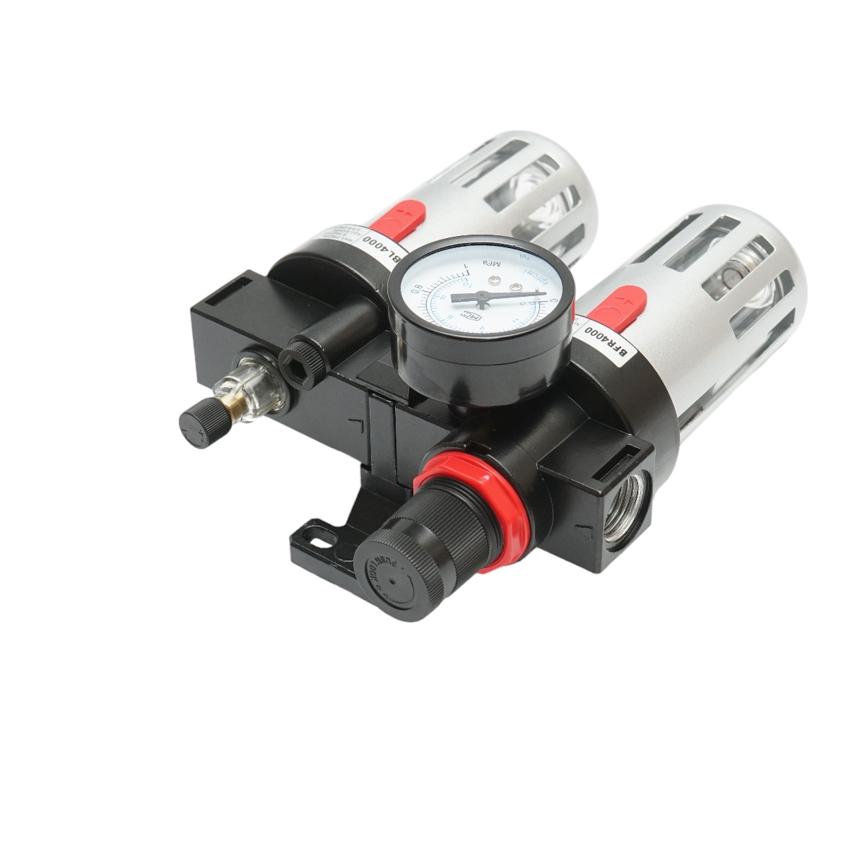 Filtru aer si ungator cu regulator de presiune max. 1 MPa, racord 1/2, Cod: DISMS35 - 1 | YEO