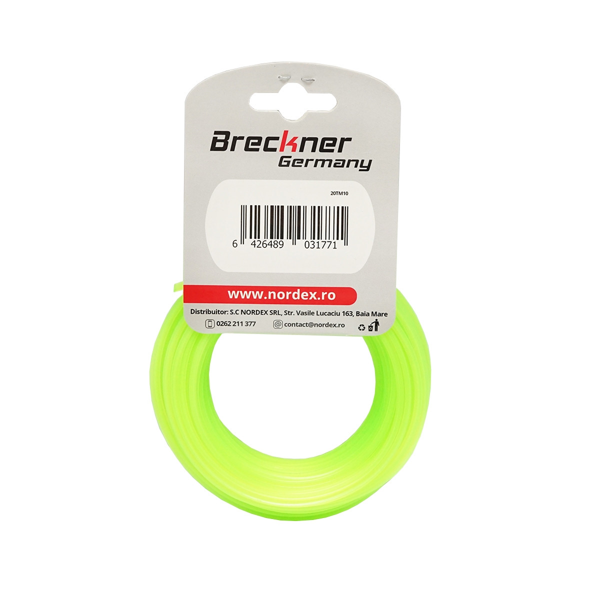 Fir stea pentru motocoasa, 2.4 mm x 15 m, Cod: BK99705, Brand: BRECKNER GERMANY - 1 | YEO