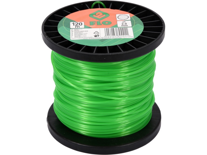 FLO Sfoară de tuns iarba rotundă 2,0 mm x 120 m