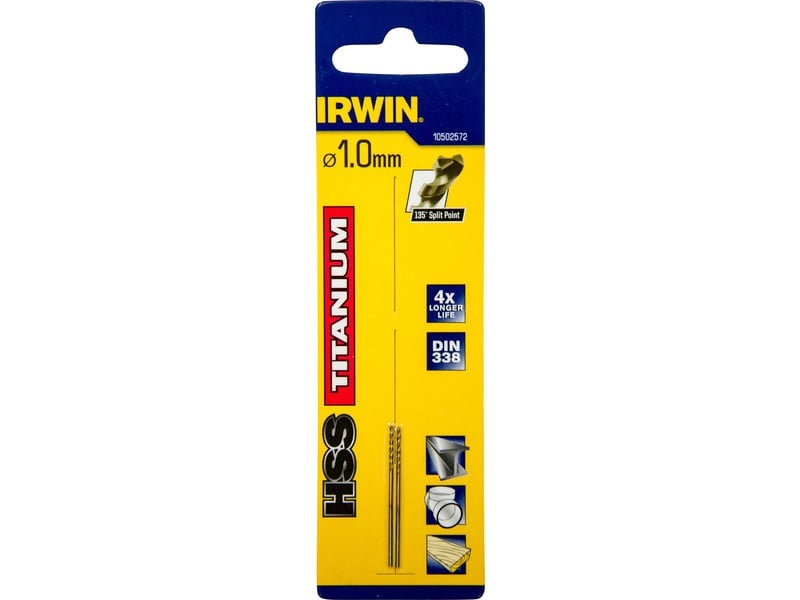 IRWIN Burghiu 3,2 x 65/36 mm HSS TiN cilindric - 1 | YEO