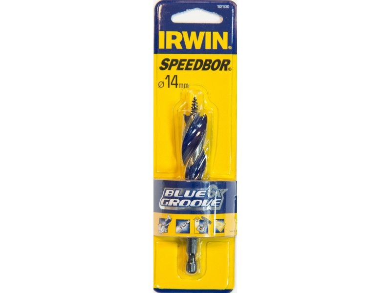 IRWIN Burghiu pentru lemn 14 x 105 mm bit Blue Groove 6x