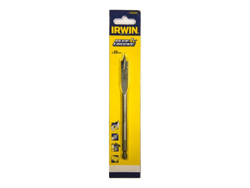 IRWIN Burghiu plat pentru lemn 10 x 152 mm bit Blue Groove 4x - 1 | YEO