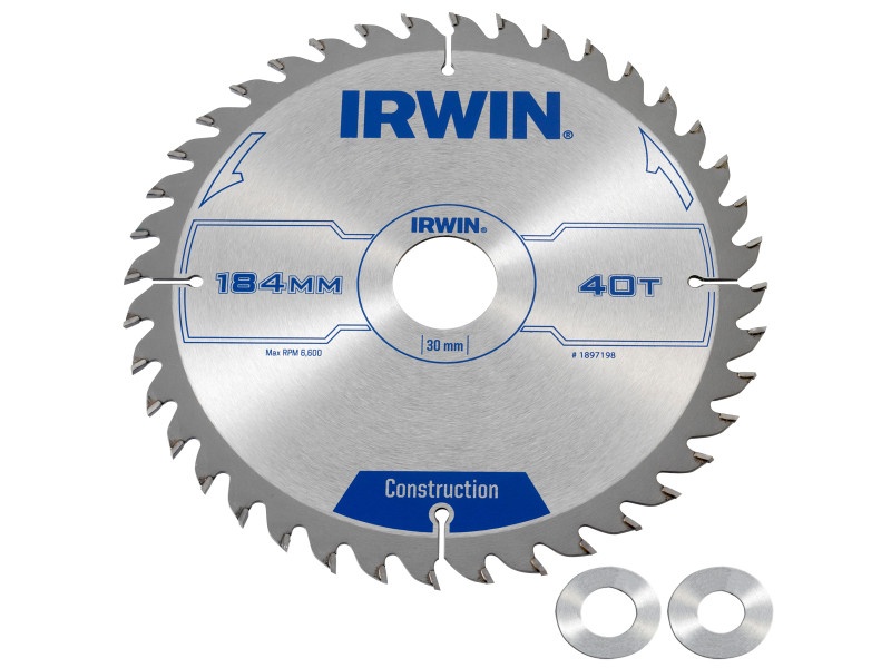 IRWIN Lamă de ferăstrău pentru lemn 184 x 30 mm / 40T