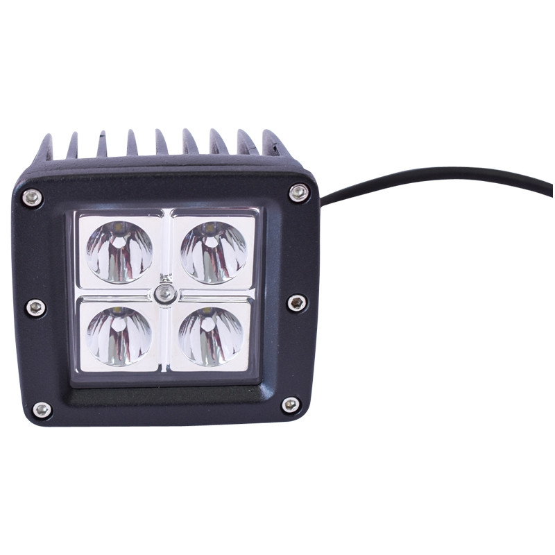 Lampa cu 4 LED-uri 10-90V 12W unghi radiere 30 de grade tip spot, Cod: BK69012S, Brand: BRECKNER GERMANY