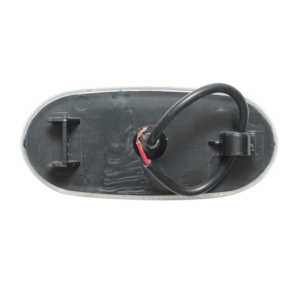 Lampa gabarit laterala ovala LED neon 12V, alba 105x46mm pentru Mercedes Sprinter, VW Crafter Breckner Germany, BK69175